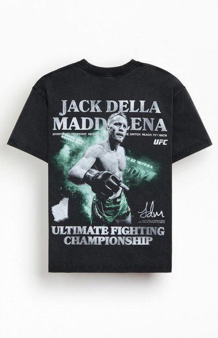 UFC Men's Jack Della Maddalena Scrappy Oversized T-Shirt - 0097603260853