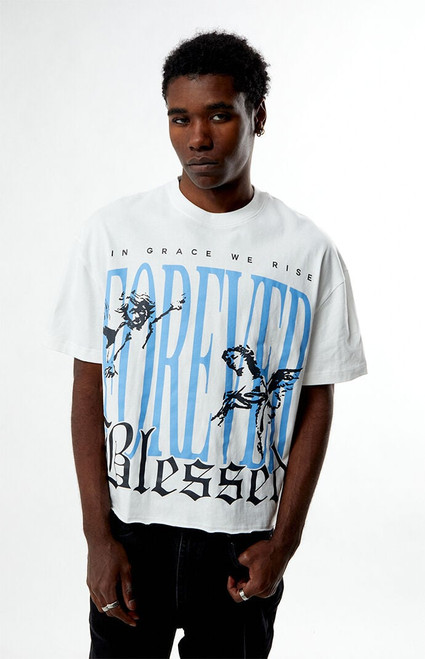 Pacsun Men's Forever Cropped Boxy T-Shirt - 0120519270034