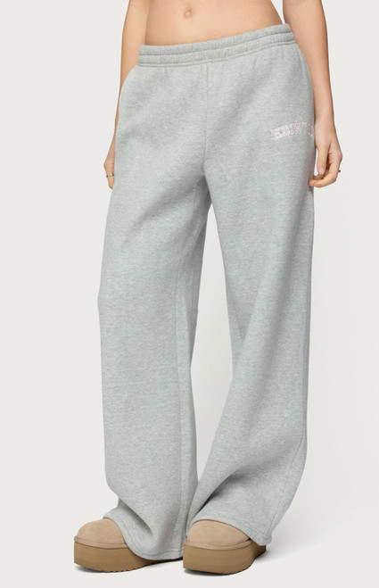Edikted Women's Lover Wide Leg Sweatpants - 0850609690244