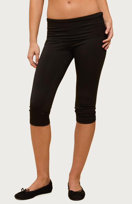 Edikted Women's Ravena Foldover Capri Leggings - 0850609690246