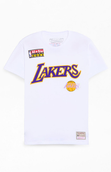 Mitchell & Ness Men's NBA All Star Game 2003 Lakers T-Shirt - 0097514810034