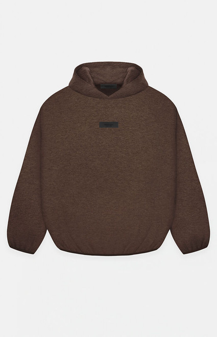 Fear of God ESSENTIALS Men's Heather Wood Hoodie - 0192250500164353