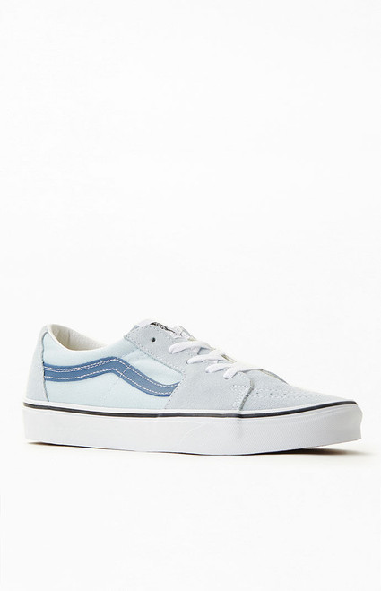 Vans Men's Light Blue Sk8-Low Shoes - 0530037910189045