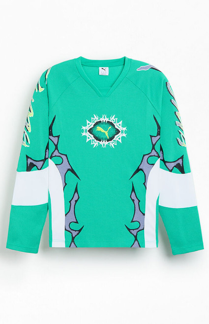 Puma Men's Waffle Knit Long Sleeve Jersey - 0103497750015
