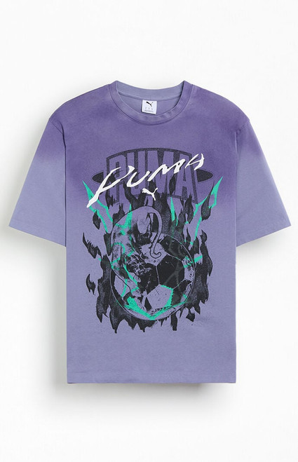 Puma Men's Washed Cat T-Shirt - 0097497750016