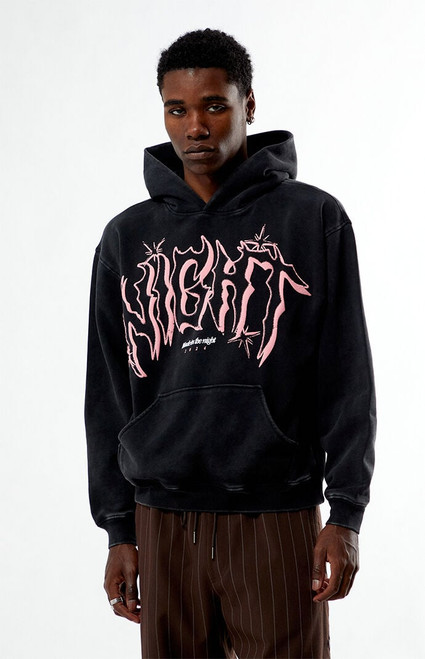 Nightlab Men's Black Made In The Night Hoodie - 0190522800106