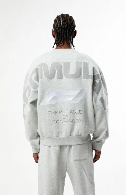 Formula 1 Men's x Pacsun Sprint V2 Crew Neck Sweatshirt - 0190484260004