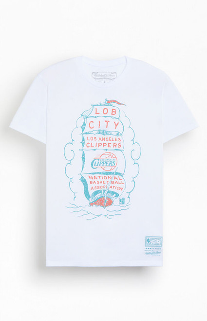 Mitchell & Ness Men's LA Clippers LOB City T-Shirt - 0097514810065