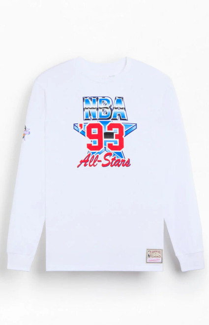 Mitchell & Ness Men's NBA All Star Game '93 Long Sleeve T-Shirt - 0103514810001