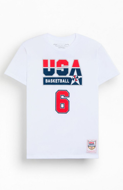Mitchell & Ness Men's USA Basketball Patrick Ewing T-Shirt - 0097514810075