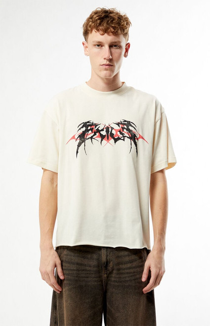 Pacsun Men's Exile Cropped Boxy T-Shirt - 0120522800097
