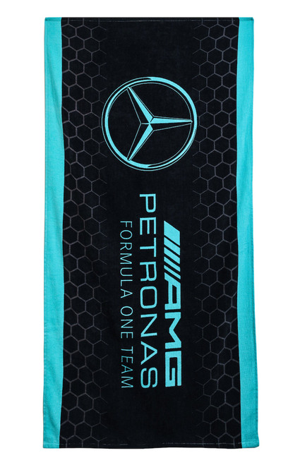 Men's Official Mercedes F1 Towel - 0685603580038