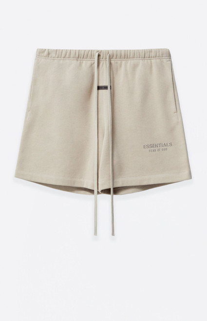 Fear of God ESSENTIALS Men's Timber Soccer Fleece Sweat Shorts - 0160250500355198