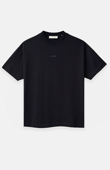 Fear of God ESSENTIALS Men's Jet Black Classic T-Shirt - 0125250500748861