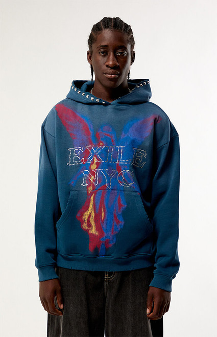 Enemy NYC Men's Divine Signal Hoodie - 0190522800134