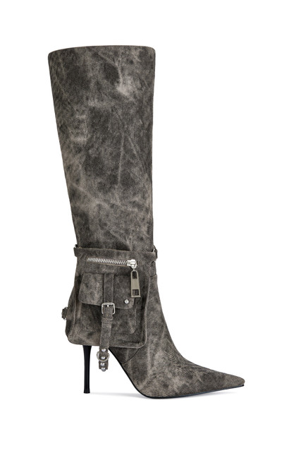 AZALEA WANG Women's Rondel brown Stiletto Boots - 0580611590105