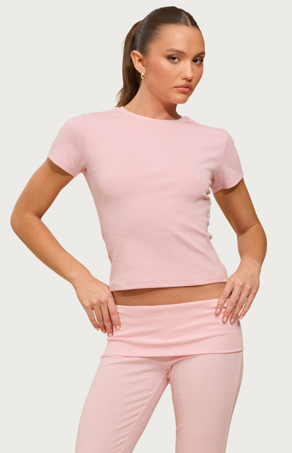 Edikted Women's Emelia Fitted T-Shirt - 0702609690245