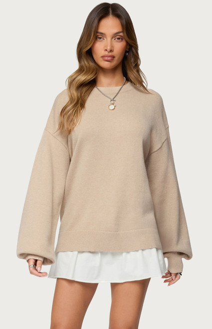 Edikted Women's Aminata Oversized Sweater - 0740609690326