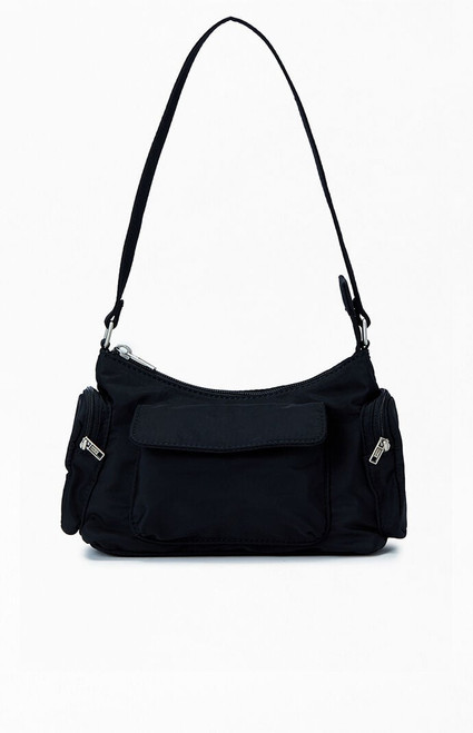 John Galt Women's Black Shoulder Bag - 0679601600123