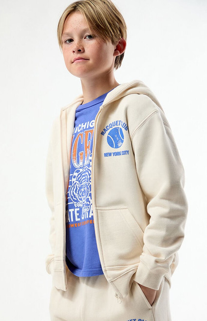 Pacsun Kids Men's Racquet Club Full Zip Hoodie  - 0788484260012