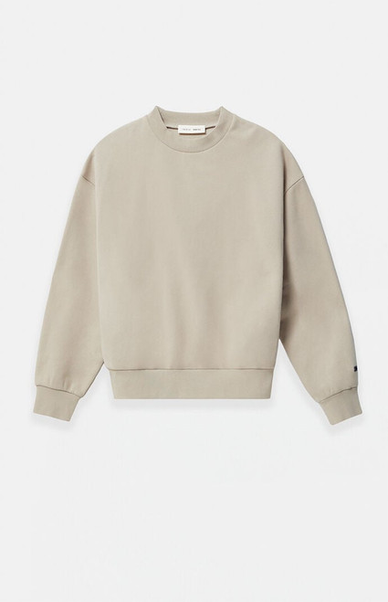 Fear of God ESSENTIALS Men's Timber Classic Fleece Crew Neck Sweatshirt - 0192250500785198