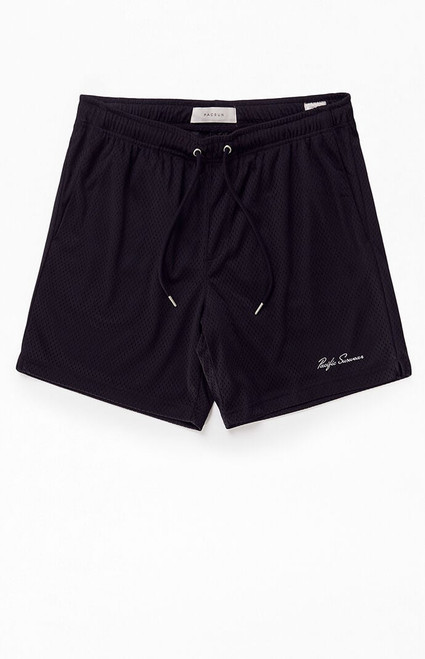 Pacsun Men's Black Mesh Basketball Shorts - 0170491920016