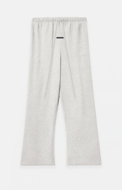 Fear of God ESSENTIALS Men's Oatmeal Heather Signature Classic Flare Sweatpants - 0130250500516471