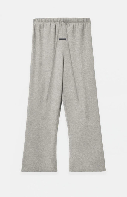 Fear of God ESSENTIALS Men's Concrete Heather Signature Classic Flare Sweatpants - 0130250500115818