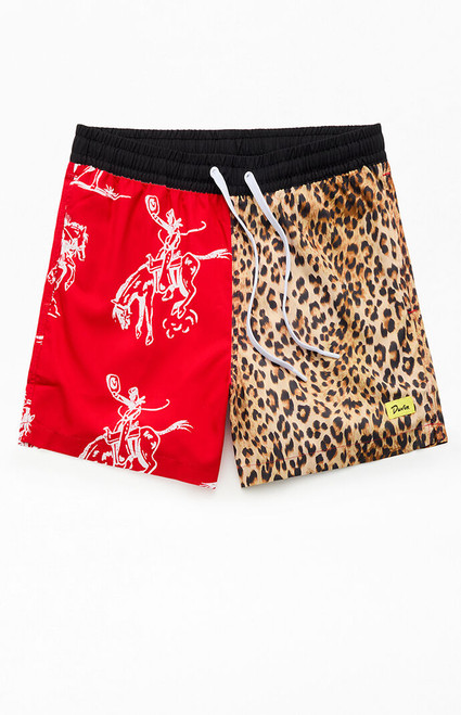 Duvin Design Men's Horsin Around 4.5" Swim Trunks - 0150506520010