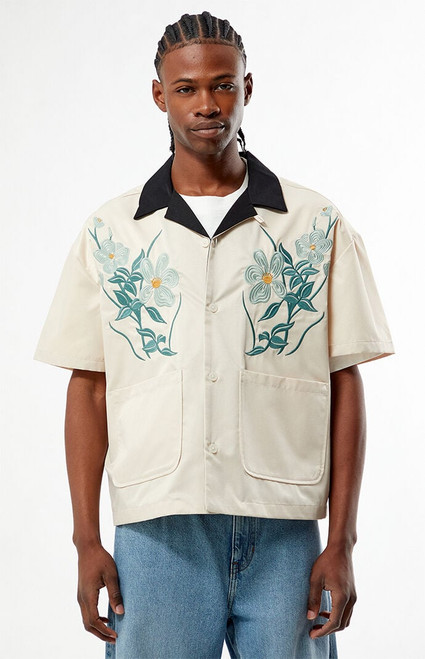 Pacsun Men's Vines Camp Shirt - 0180611140043