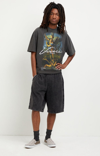 Pacsun Men's Morgan Fleece Baggy Shorts - 0170484260042