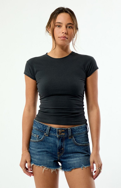 Levi's Women's Super Low Loose Denim Shorts - Whatever It Takes - 0829115090007