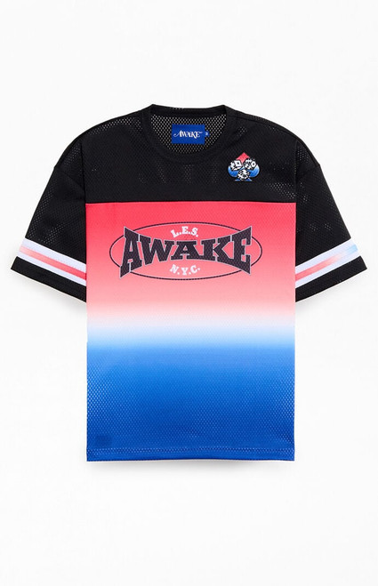 Awake NY Men's LES NY Mesh Football Jersey - 0125603440055