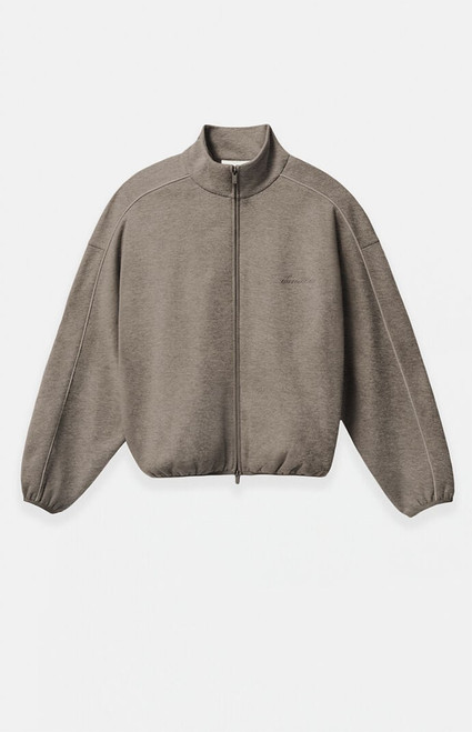 Fear of God ESSENTIALS Men's Homestead Heather Modern Fleece Track Jacket - 0202250500230376