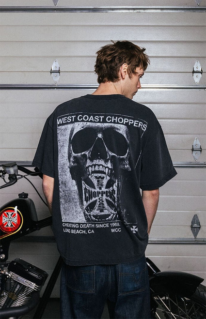 West Coast Choppers Men's Cheating Death T-Shirt - 0097603260899