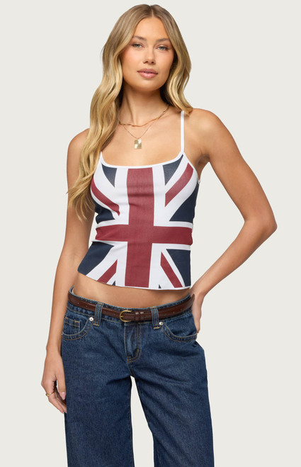 Edikted Women's UK Babe Tank Top - 0260609690041