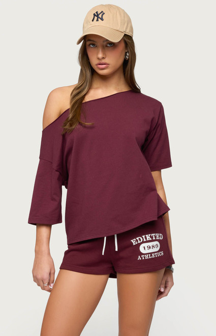 Edikted Women's Davida Off Shoulder Top - 0263609690040