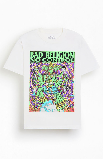 Men's Bad Religion No Control T-Shirt - 0097508890048