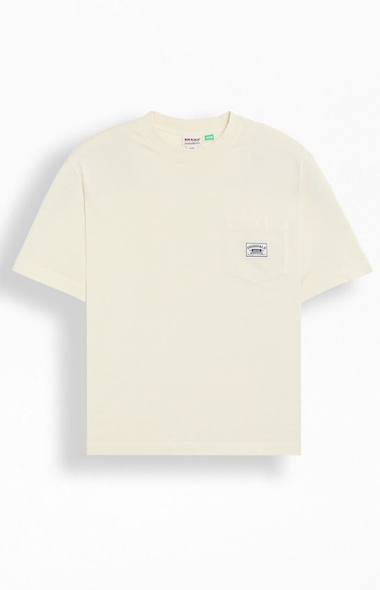GUESS Originals Men's Cropped Boxy Pocket T-Shirt  - 0097513380065