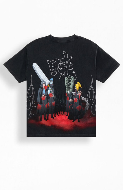 Men's Naruto Akatsuki T-Shirt - 0097460120039