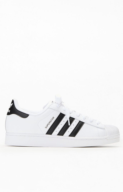 adidas Men's White & Black Superstar II Shoes - 0530000250040165