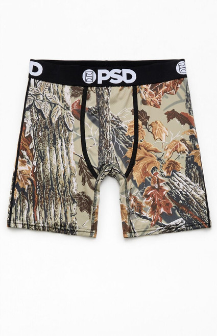 PSD Underwear Men's Realtree Camo Boxer Briefs - 0631600930013