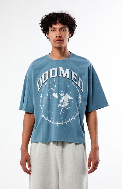 Pacsun Men's Doomed Cropped Boxy T-Shirt - 0120522800120