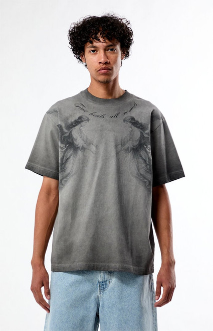 Pacsun Men's Angels Oversized T-Shirt - 0120522800121