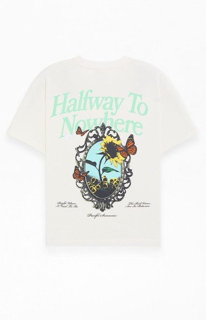 Pacsun Men's Halfway To Nowhere T-Shirt - 0097603260817