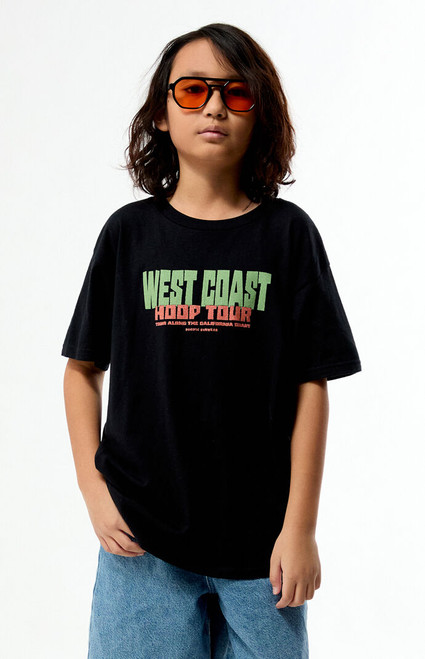Pacsun Kids Kids West Coast Hoop Tour T-Shirt - 0783603260036