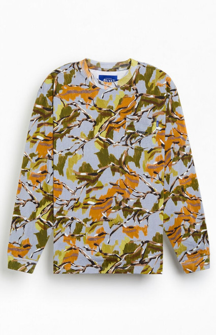 Awake NY Men's Camo Pocket Long Sleeve T-Shirt - 0125603440060