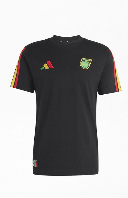 adidas Men's World Cup Jamaica x Bob Marley DNA T-Shirt - 0097000250003