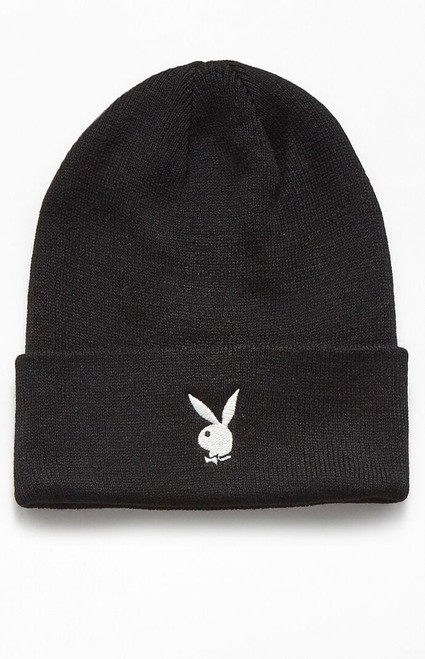 Playboy Men's By PacSun Logo Beanie - 0640485250013