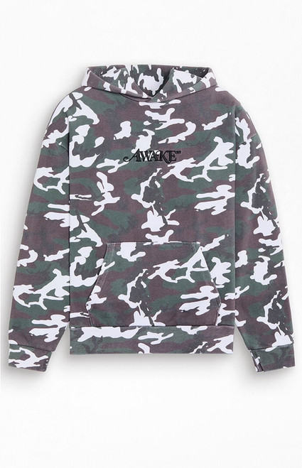 Awake NY Men's Camo Hoodie - 0192603440041